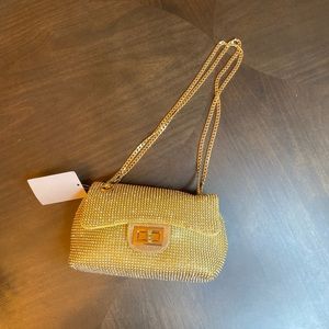 🆕gold baby bag